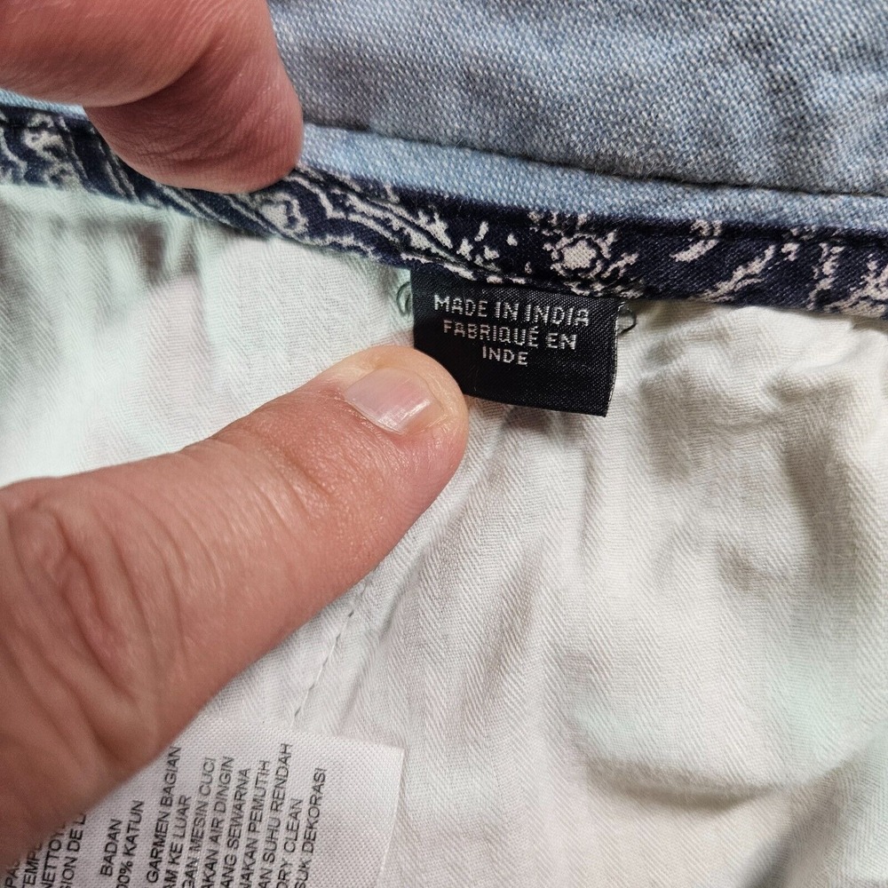 Armani Exchange Chino Pants Men 32 x 32 Relaxed Straight Cotton Greenish‎ Brown - Picture 4 of 14